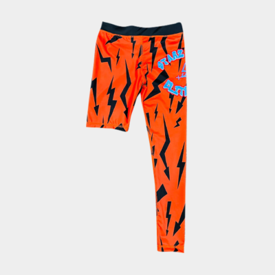 Orange Thunder Tights